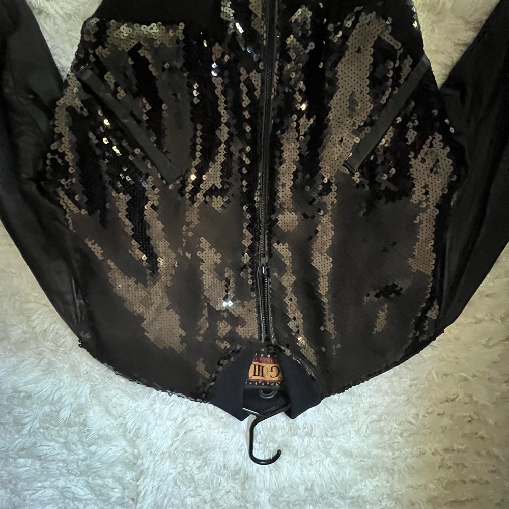 Sequin Black Jacket - image 1